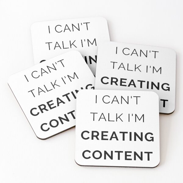 Item preview, I Can't Talk I'm Creating Content | Social Media Manager | Influencer | Virtual Assistant  designed and sold by EJManagement.
