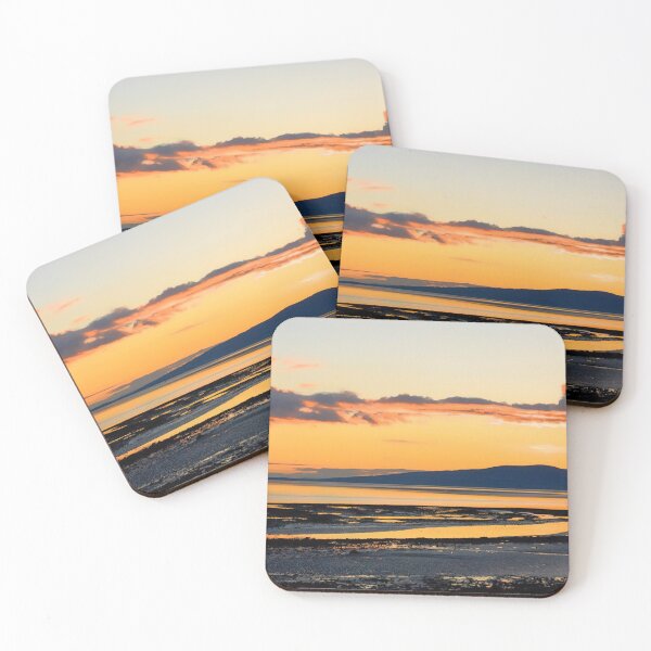 Item preview, Gorgeous Skyline Sunset With Silhouette Shore Art  designed and sold by Mrspink16.