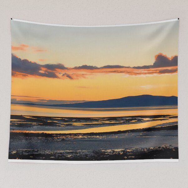 Item preview, Gorgeous Skyline Sunset With Silhouette Shore Art  designed and sold by Mrspink16.