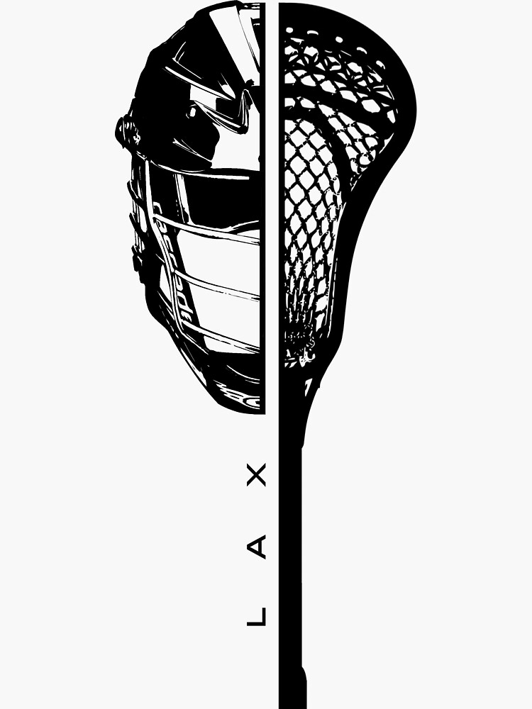 "Lacrosse" Sticker for Sale by ll1designs Redbubble