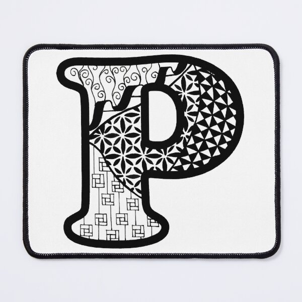 Item preview, Letter P (Big & Centered) designed and sold by DreamWearin.