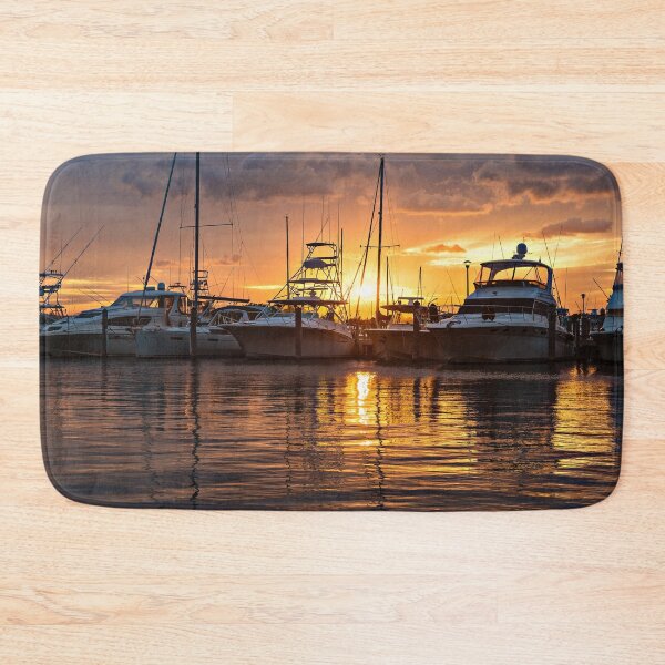 Item preview, Miami Beach Florida Sunset FL Marina designed and sold by Piper-Deals.