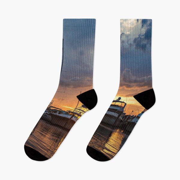 Item preview, Miami Beach Florida Sunset FL Marina designed and sold by Piper-Deals.
