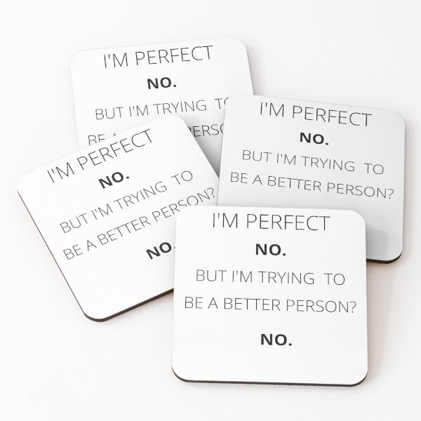 Item preview, Am I Perfect? No. designed and sold by 77ART.