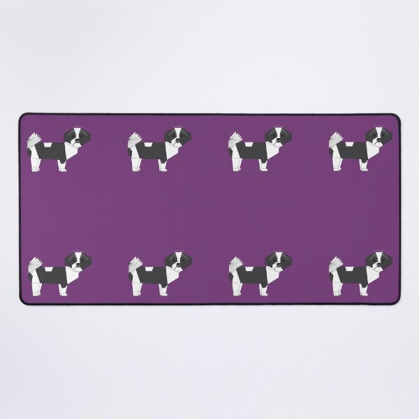 Item preview, Geometric Shih Tzu Dog Pattern designed and sold by Caseymakesart.