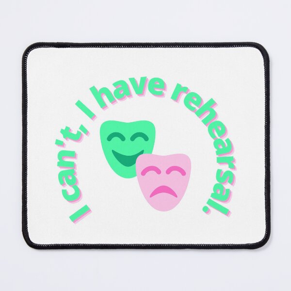 Item preview, I Can't, I Have Rehearsal - Green and Pink designed and sold by inmylife24601.