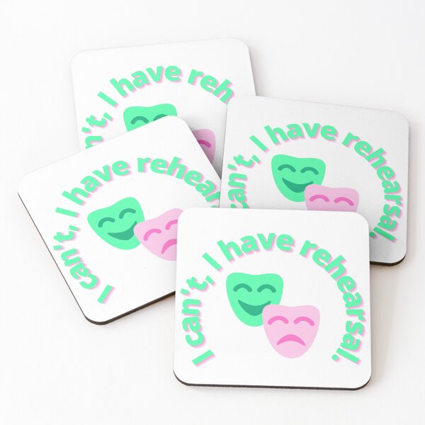 Item preview, I Can't, I Have Rehearsal - Green and Pink designed and sold by inmylife24601.