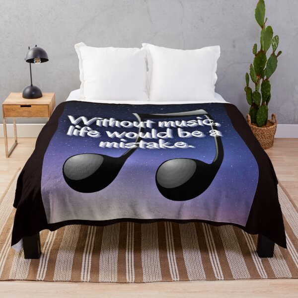 Item preview, WITHOUT MUSIC, LIFE WOULD BE A MISTAKE. designed and sold by jmed70.