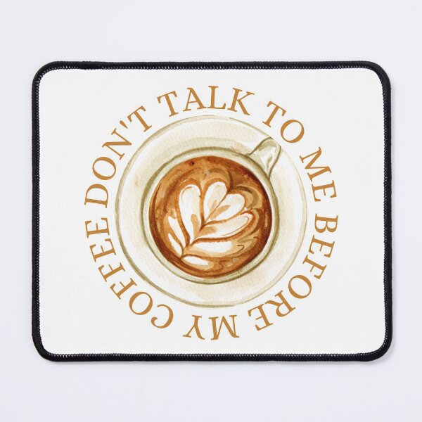 Item preview, Don't Talk to Me Before My Coffee | Social Media Manager | Influencer | Virtual Assistant designed and sold by EJManagement.