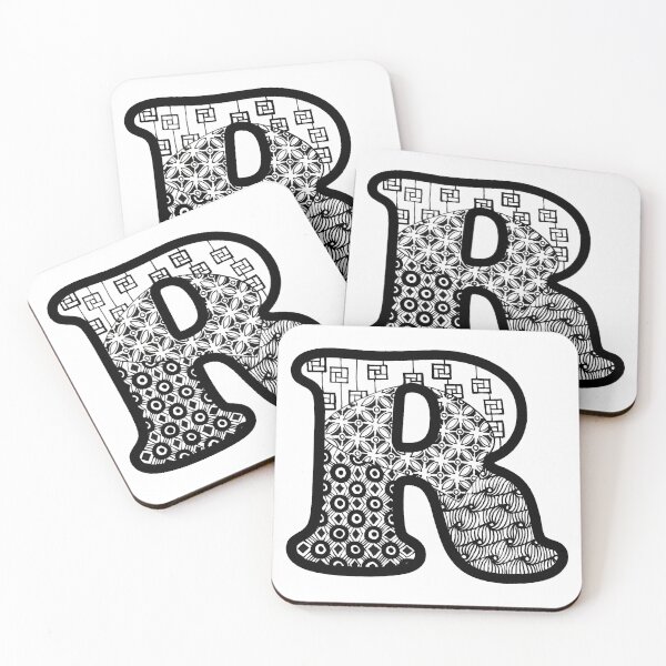 Item preview, Letter R (Big & Centered) designed and sold by DreamWearin.