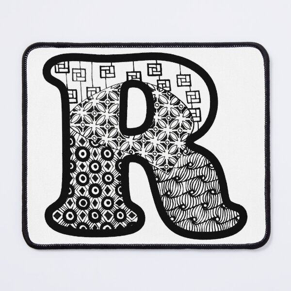 Item preview, Letter R (Big & Centered) designed and sold by DreamWearin.