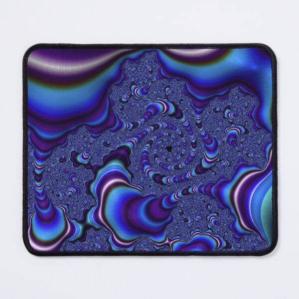 Item preview, Blue and Purple Infinity Fractal Art Abstract designed and sold by Gsallicat.