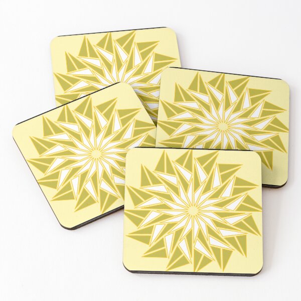 Item preview, Flor de Triángulos YG designed and sold by Liz Redbrake.