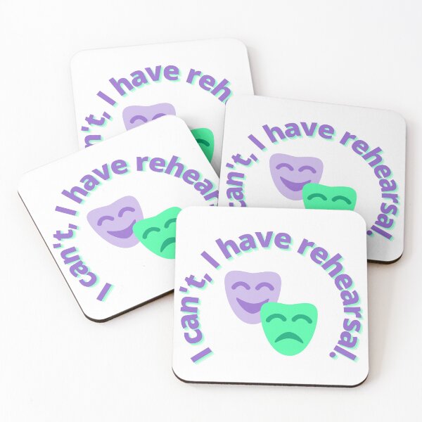 Item preview,  I Can't, I Have Rehearsal - Purple and Green designed and sold by inmylife24601.