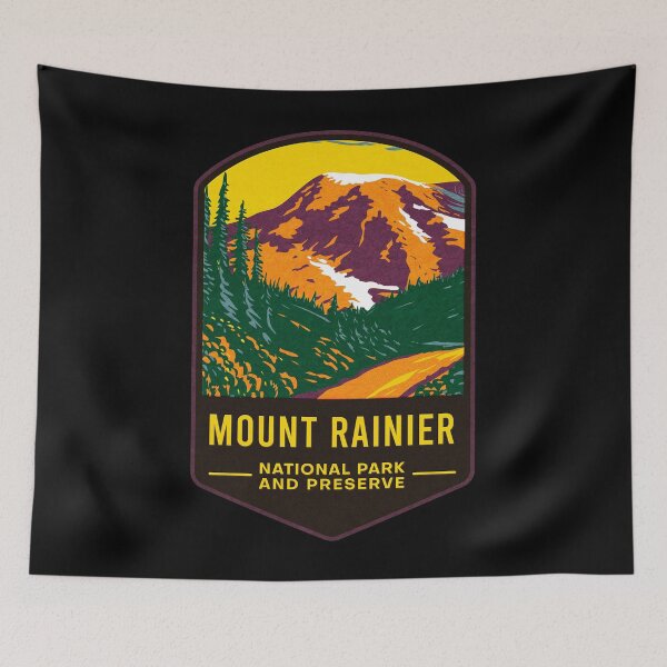 Item preview, Mount Rainier National Park And Preserve designed and sold by JordanHolmes.