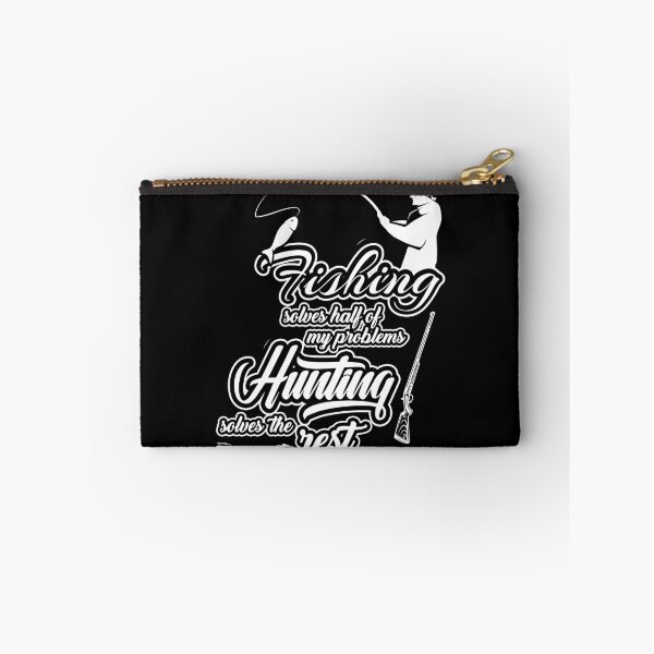 Item preview, Fishing Solves Half Of My Problems Hunting Solves The Rest designed and sold by InkonoStore.