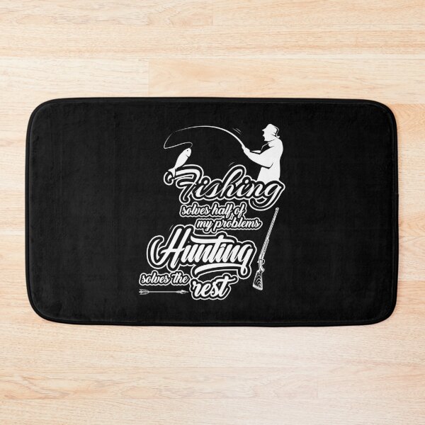 Item preview, Fishing Solves Half Of My Problems Hunting Solves The Rest designed and sold by InkonoStore.