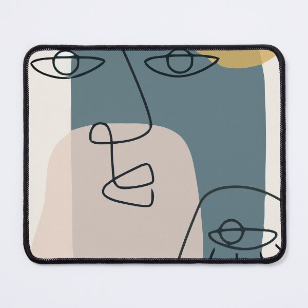 Item preview, Abstract art face designed and sold by zaher97.