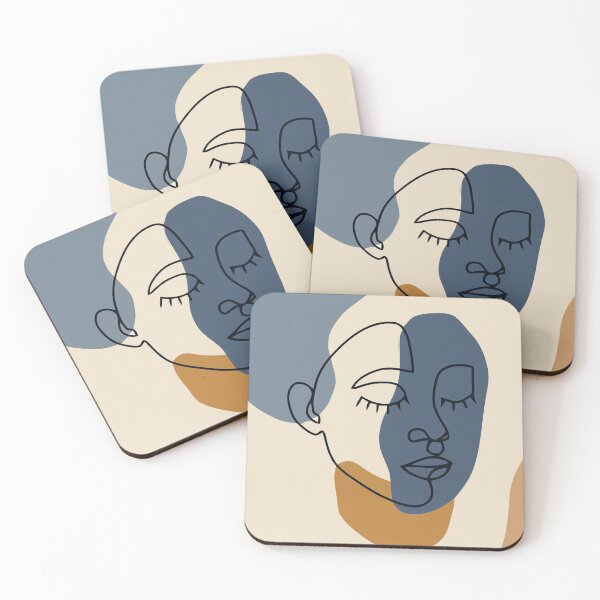 Item preview, Abstract art face Girl designed and sold by zaher97.