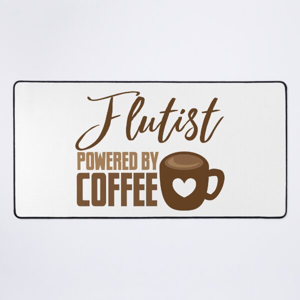 Item preview, Flutist powered by coffee designed and sold by jazzydevil.