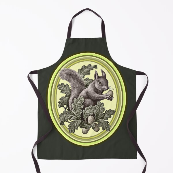 Item preview, vintage squirrel and acorn  designed and sold by sandpiperstudio.