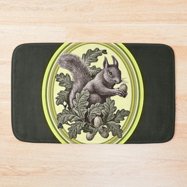 Item preview, vintage squirrel and acorn  designed and sold by sandpiperstudio.