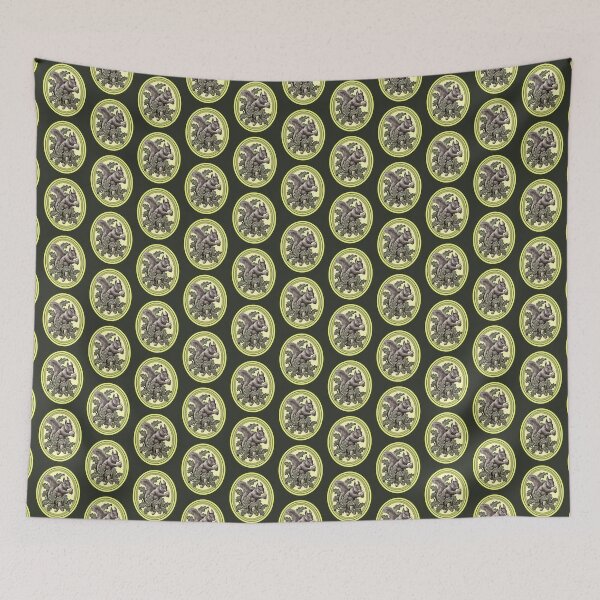 Item preview, vintage squirrel and acorn  designed and sold by sandpiperstudio.