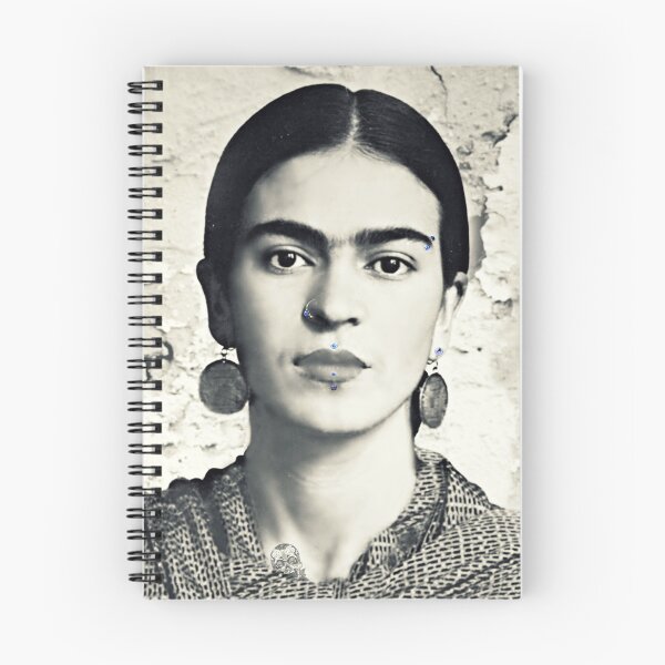 Item preview, Frida Kahlo with Facial Piercings designed and sold by FridaArtGallery.