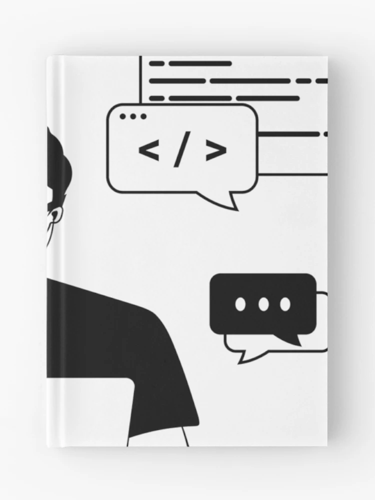 Thumbnail 1 of 3, Journal, Programmer coding work designed and sold by ferifystudio.