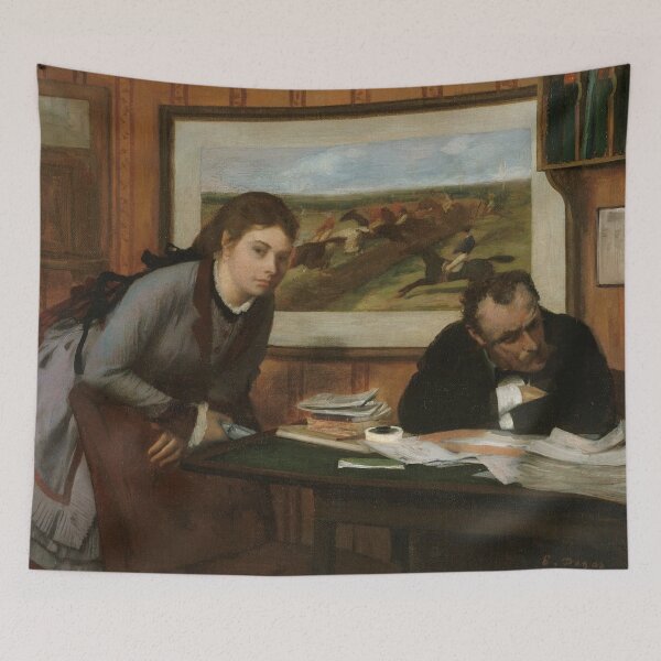 Item preview, Sulking (1870) by Edgar Degas   designed and sold by sunny-007.
