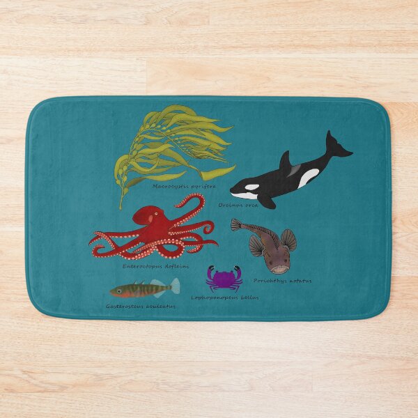 Item preview, Marine Species of the Pacific Northwest designed and sold by WestCoastWoods.