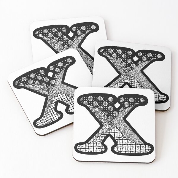 Item preview, Letter X (Big & Centered) designed and sold by DreamWearin.