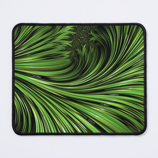 Item preview, Green Variegated Leaf Fractal Art Abstract designed and sold by Gsallicat.