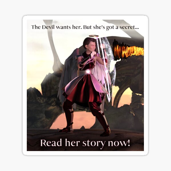 The devil wants her Sticker