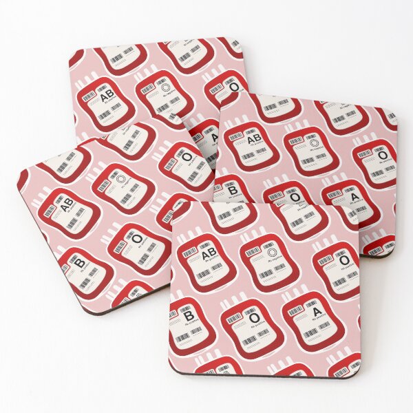Item preview, Blood Bank RBC Pattern Pink designed and sold by Lindsey Seymour.