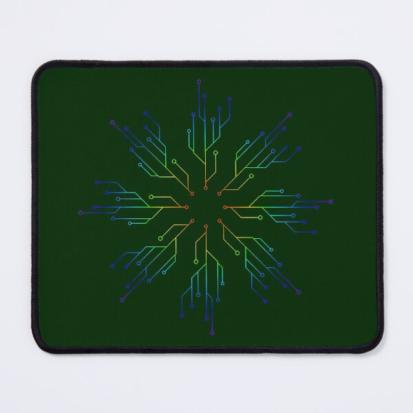 Item preview, Pride Circuit Mandala designed and sold by FalcoSkyWolf.