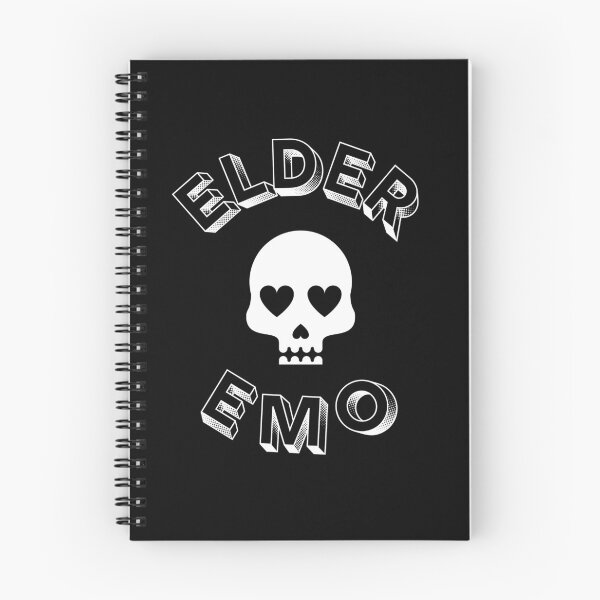 Item preview, Elder Emo Skull designed and sold by cgardnerdesigns.