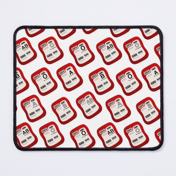 Item preview, Blood Bank RBC Pattern White designed and sold by Lindsey Seymour.