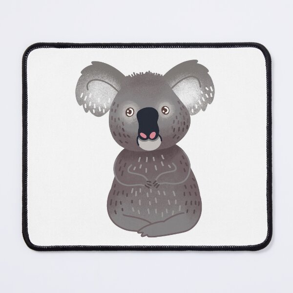 Item preview, Dark grey sitting koala bear designed and sold by jazzydevil.