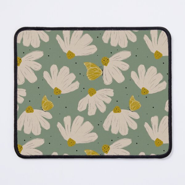 Item preview, Chamomile Butterfly Green  designed and sold by Lidiebug.
