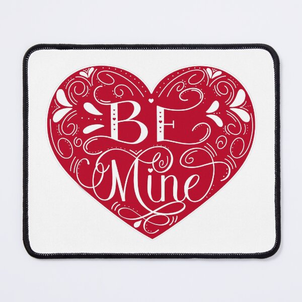 Item preview, Valentine Be Mine Heart (Red) designed and sold by Gsallicat.