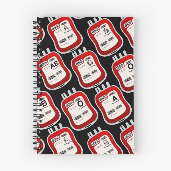 Item preview, Blood Bank RBC Pattern Black designed and sold by Lindsey Seymour.