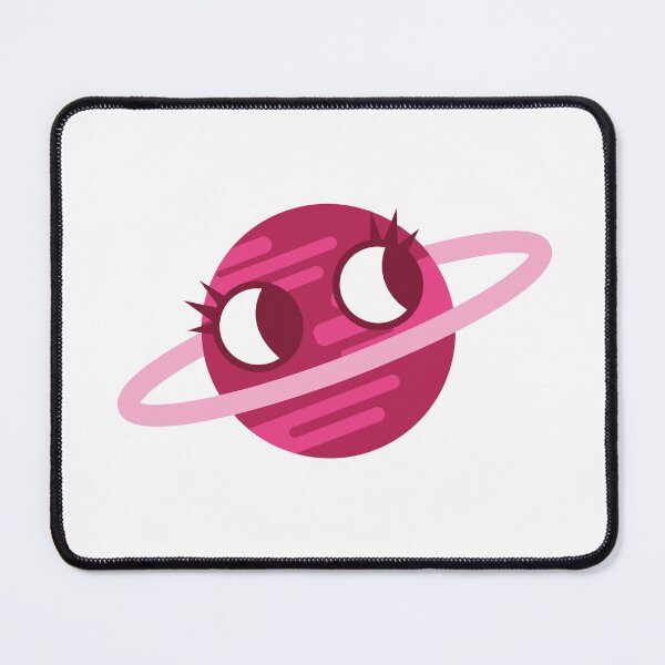 Item preview, RED Saturn planet designed and sold by jazzydevil.