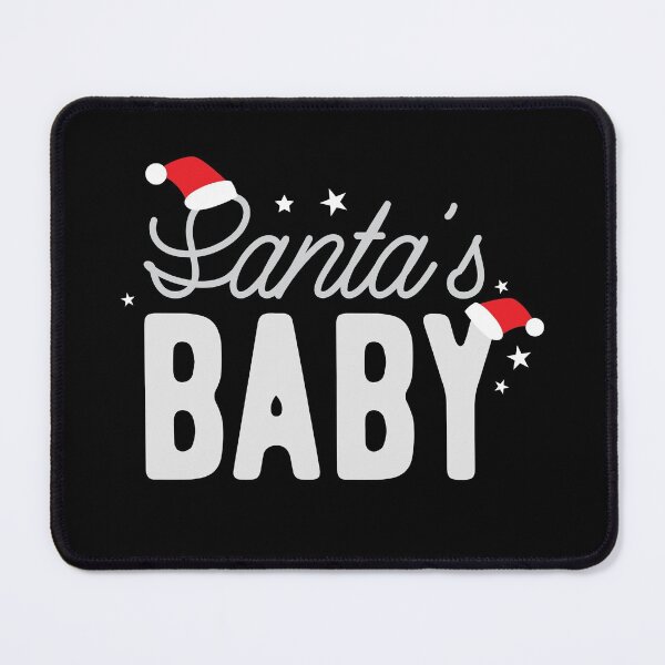 Item preview, SANTA'S BABY funny Christmas Santa design designed and sold by jazzydevil.