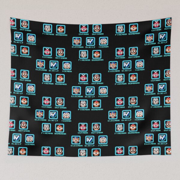 Item preview, Megaman 1 stage select  designed and sold by MessiasTruax.