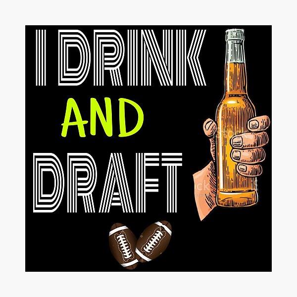 Item preview, I drink and draft T-shirt designed and sold by Unique styl  DeSigNe.
