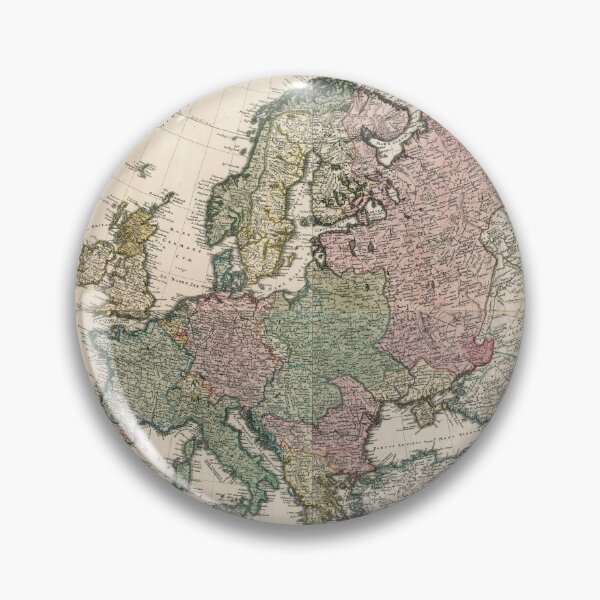 Item preview, Vintage Europe map in 1753 designed and sold by ganje.