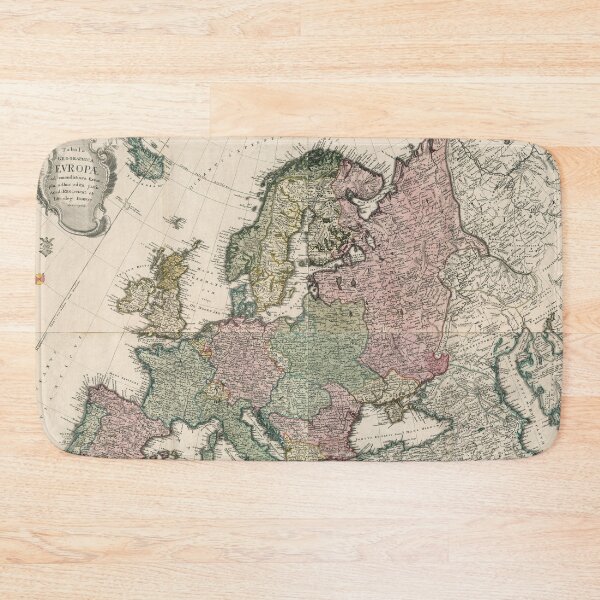Item preview, Vintage Europe map in 1753 designed and sold by ganje.