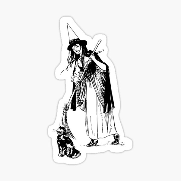 Item preview, Antique Witch Girl designed and sold by Chloë, Natalie, & Sam Buse.