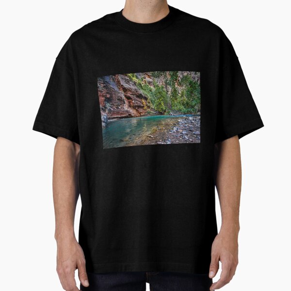 Vista previa del artículo con la obra «Parque Nacional de Virgin River Zion Utah», diseñado y vendido por GeorgeBuxbaum.